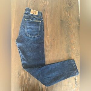 Nudie Jeans Women's High Kai in twill navy